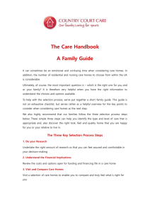 Care Handbook A Family Guide