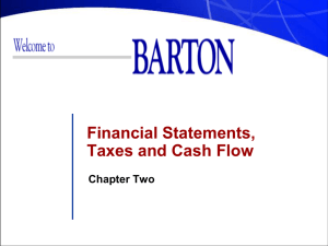 Notes Chapter 2 - Barton College