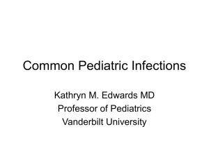 Common Pediatric Infections