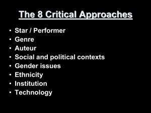 The 8 Critical Approaches