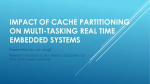 Impact of Cache Partitioning on Multi