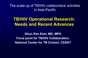 Dr Khun Kim Eam - Stop TB Partnership