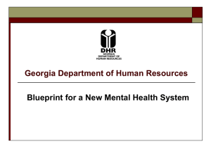 DHR: Final Blueprint for a New Mental Health System