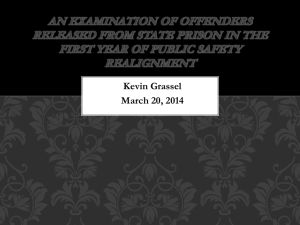 Kevin Grassel March 20, 2014 An Examination of Offenders