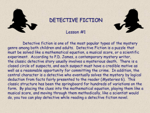 In what way do your sleuth's character traits contribute to his/her