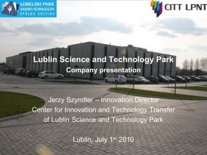Lubelskie Science and Technology Park