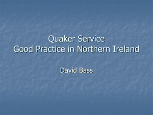 Quaker Service in Northern Ireland