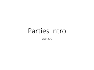 Parties Intro