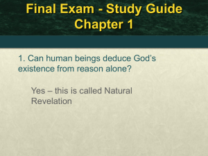 Final Exam - Study Guide