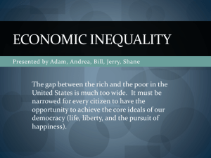 Economic Inequality