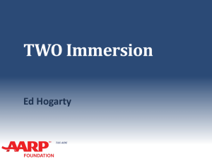 TWO-Immersion-Final - AARP Tax-Aide