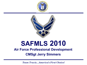 Air Force Professional Development