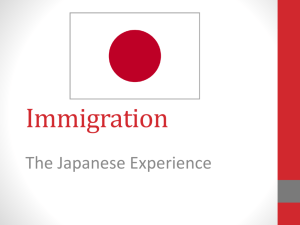 The Japanese Experience