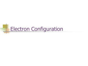 5-4-Electron Configuration