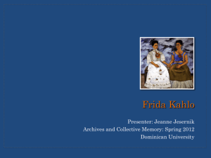 Article 2 Frida Kahlo PowerPoint