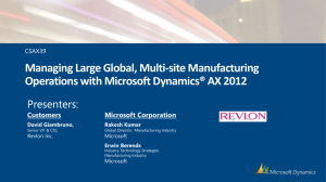 CONV2012-Managing Large Global, Multi