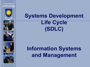 IS-SDLC - U of L Personal Web Sites