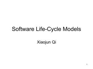 Software Life-Cycle Models