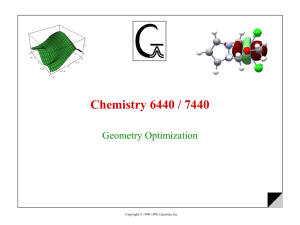 Chemistry 6440 / 7440 - Department of Chemistry, Wayne State