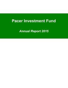2015 Annual Report - Pacer Investment Fund