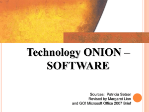 7. INFORMATION SYSTEMS SOFTWARE