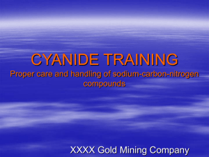 cyanide training - the Mining Quiz List