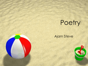 Poetry - englishlanguage101