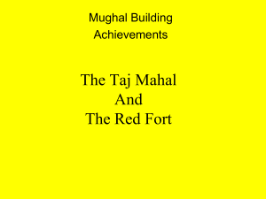 The Taj Mahal And The Red Fort