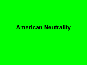 American Neutrality