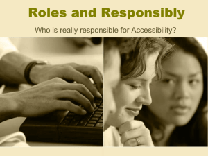 Tips for Web Accessibility - University of Colorado Boulder