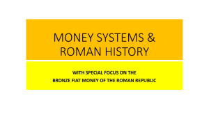 ROMAN MONEY AND HISTORY with PROOF OF
