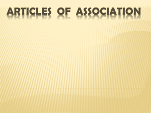 Article of Association (2)