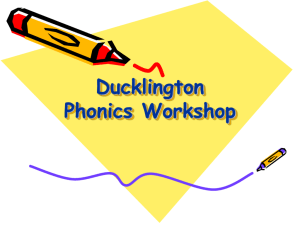 Ducklington-F1-Phonics-PowerPoint-2015