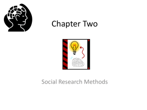 Chapter Two - Sociology101summer2010