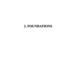 2. foundations