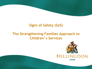 Signs of Safety - London Borough of Hillingdon
