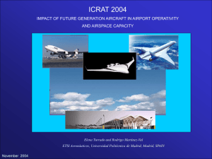 122 Impact of future generation aircraft in airport operativity and