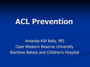 ACL Prevention - US Youth Soccer