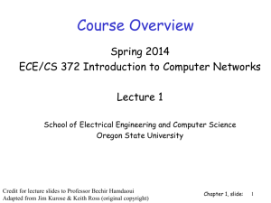 Chapter 1 Lecture Slides - Classes