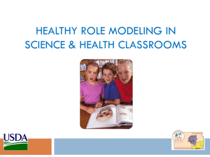 Nutrition Ed in Science/Health