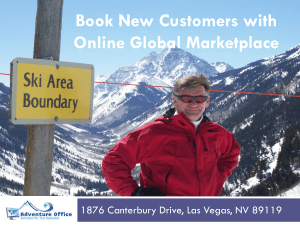 AOA 2015 - Book New Customers with Online