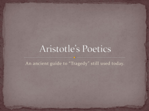 Aristotle's Poetics - Fort Thomas Independent Schools