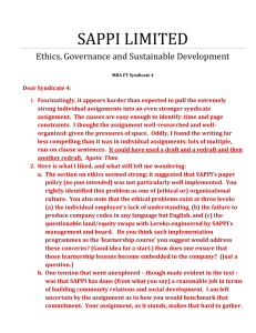 sappi limited - Mediacor Solutions