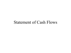 Cash Flow Statement