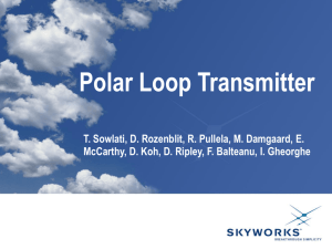Polar Loop Transmitter