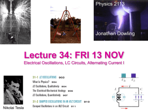 Lecture 27: FRI 20 MAR - LSU Physics & Astronomy