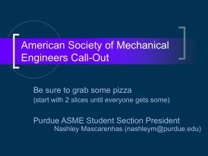 ASME Student and YE Programs