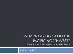 What's Going on in the Pacific Northwest?