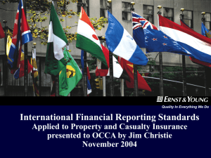 International Financial Reporting Standards Applied to Property and