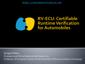 Powerpoint - Runtime verification